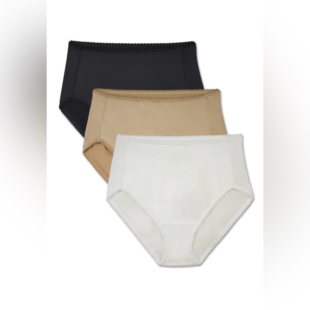 Women's Vanity Fair Panties - Black, Tan, and White